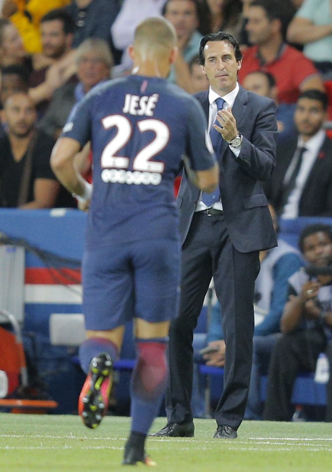  Jese has made just one start this season but PSG chiefs are willing to give him more time to adapt