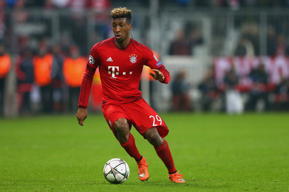  Bayern teammate Kingsley Coman took third