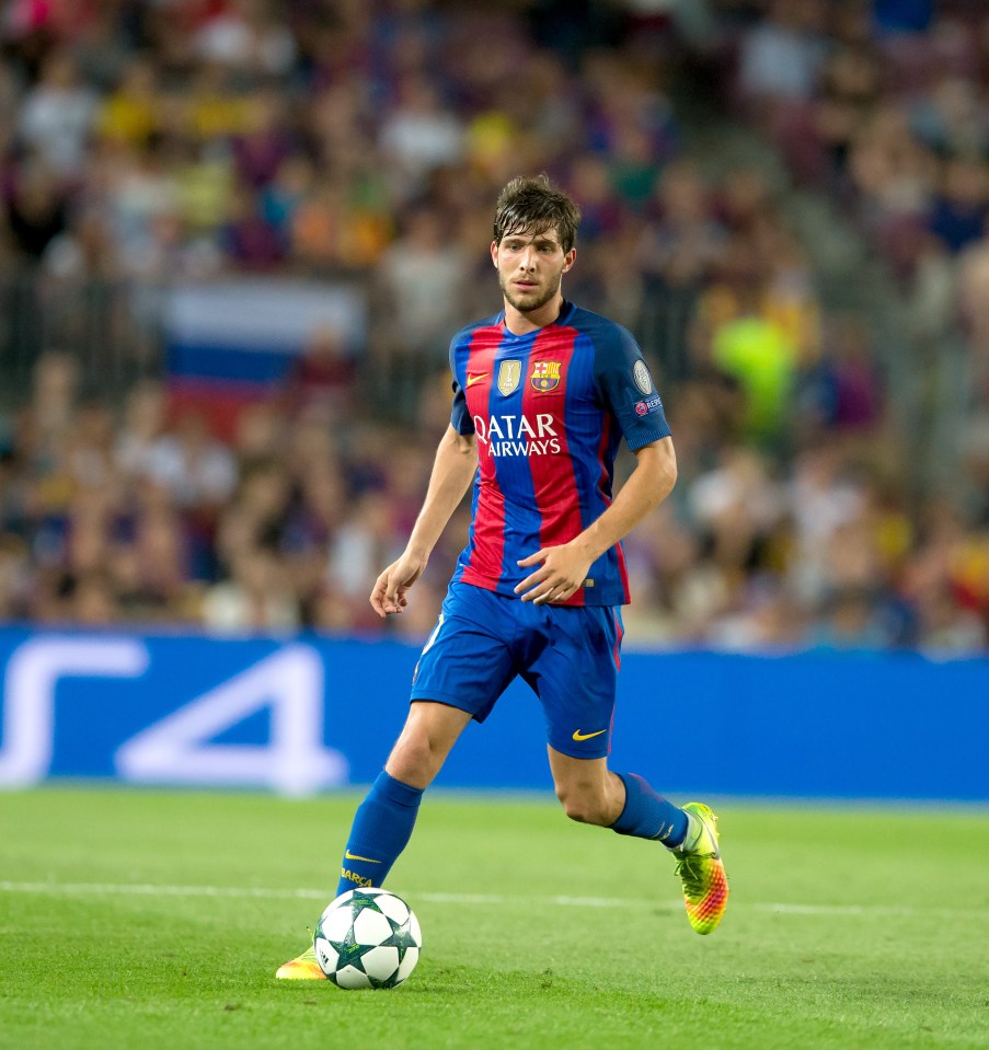  Barca boss Luis Enrique wants competition for young defender Sergi Roberto.