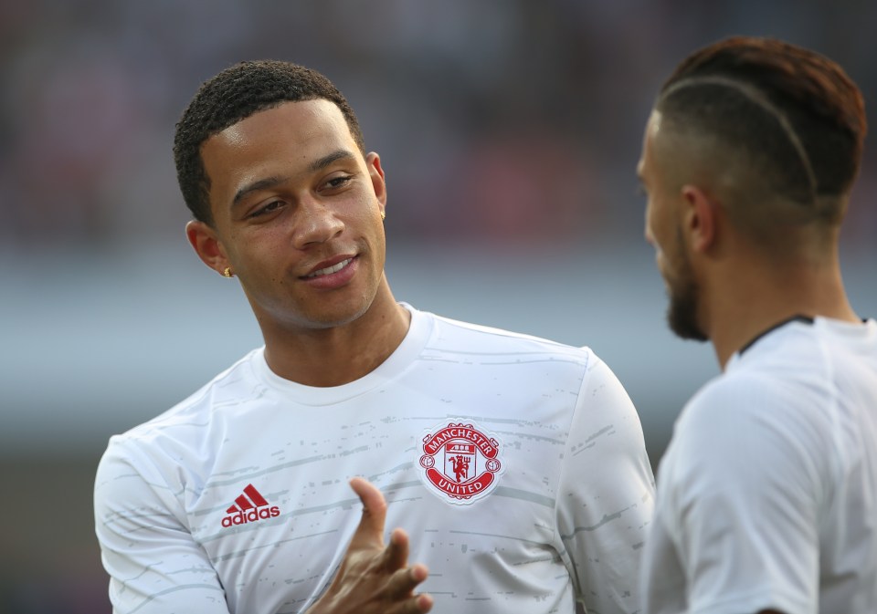  Depay is yet to start a league game under Jose Mourinho this season