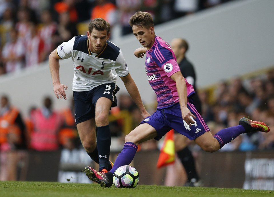  Adnan Januzaj is attempting to return from an injury but Arsenal may be one game too soon