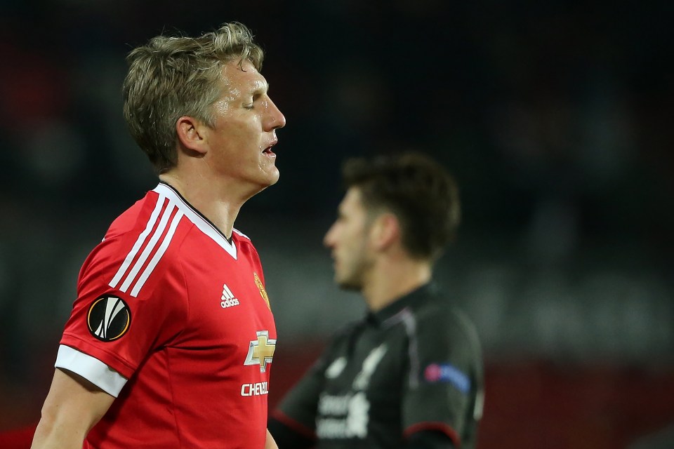  Bastian Schweinsteiger has been dropped dramatically by Jose Mourinho