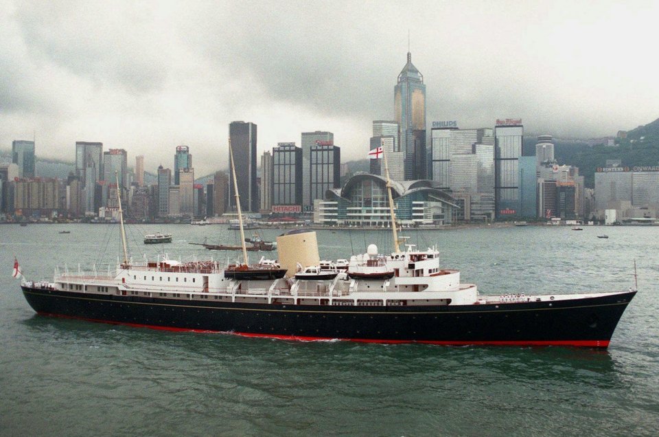  The Royal Yacht was decommissioned in 1997