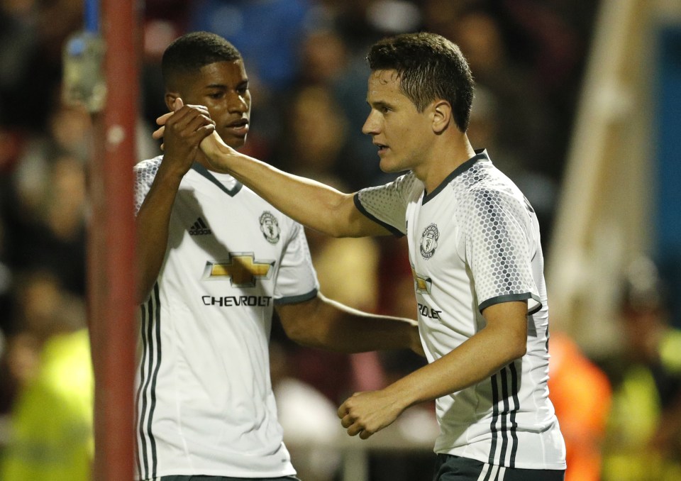  There is room for Marcus Rashford up front and midfielder Ander Herrera