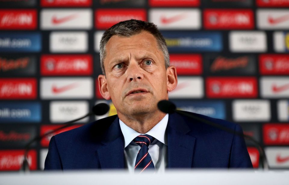  FA Chief Executive Martin Glenn was pressurised by the government to sack Sam Allardyce