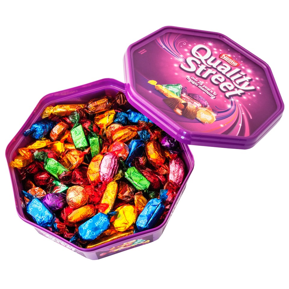  Customers have noticed that tins of Quality Street seem to be getting smaller as the years go on