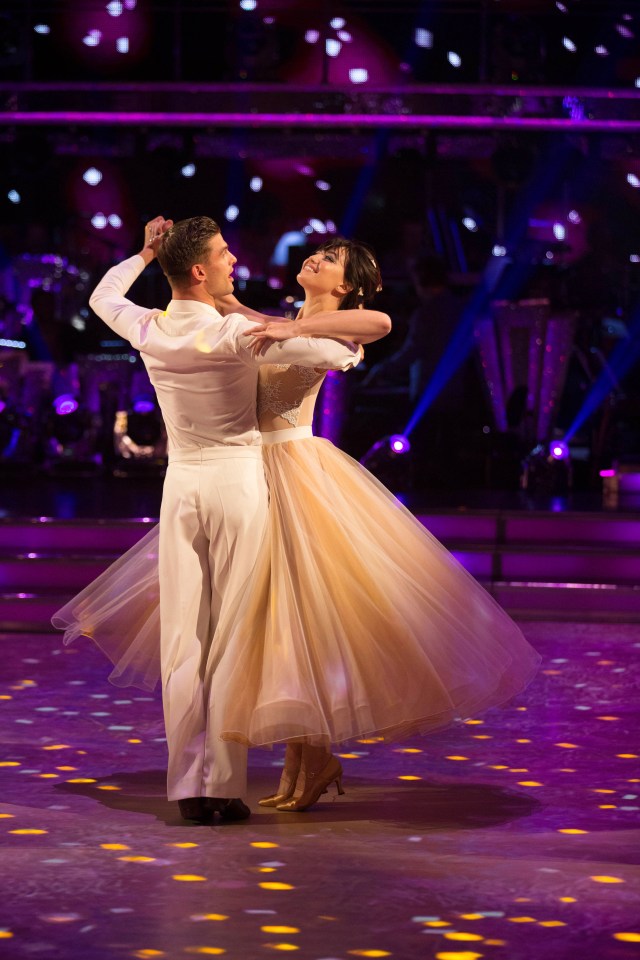  Dancing queen . . . Daisy Lowe topped the leaderboard with a terrific score