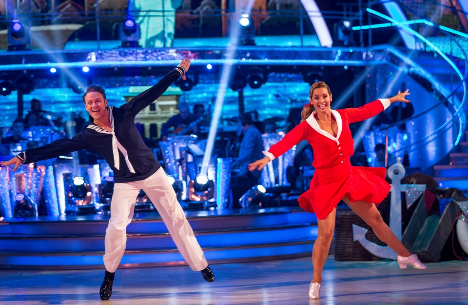  Sailing away . . . former pro dancer James Jordan blasts Louise Redknapp's experience