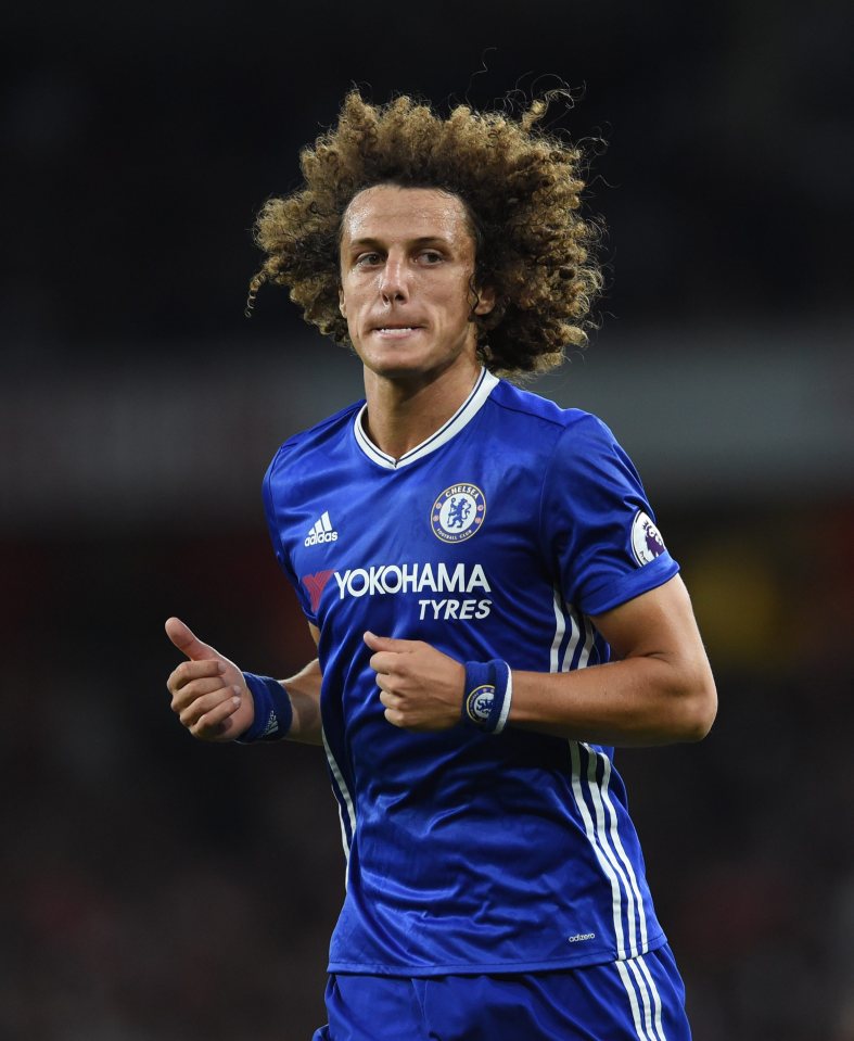  David Luiz's hair has drawn comparisons to people such as Sideshow Bob