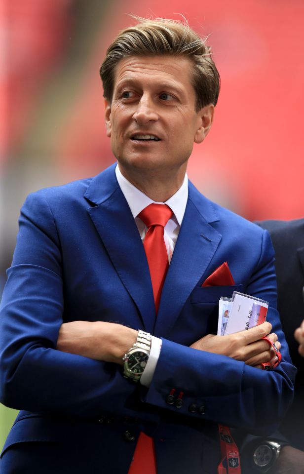  Steve Parish backs the plan to remain at Selhurst Park