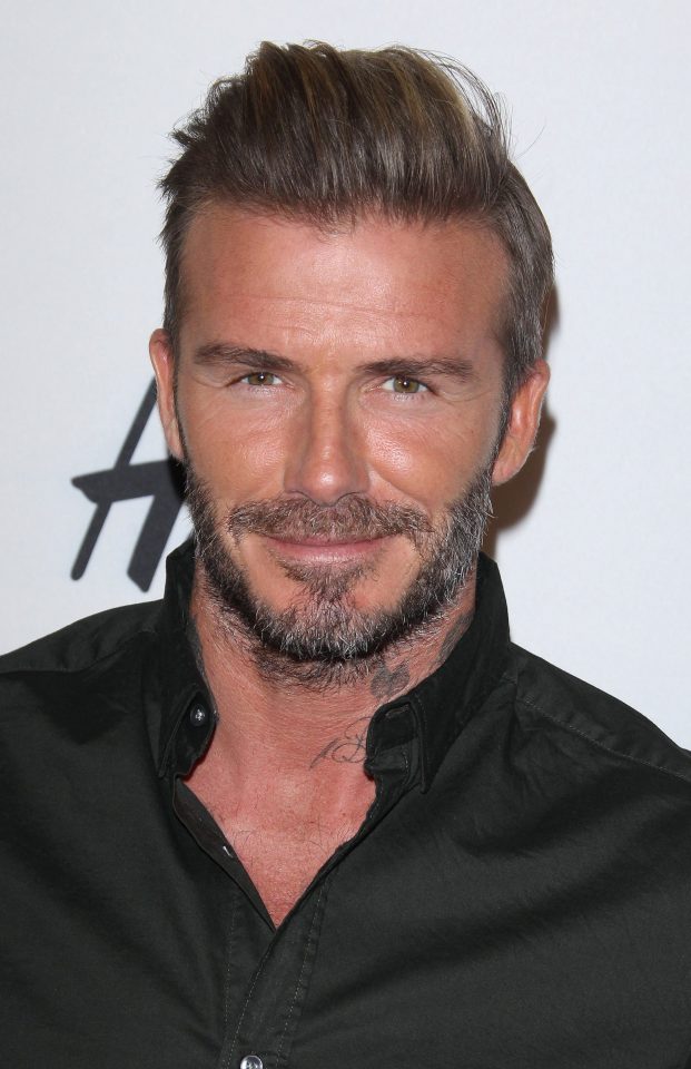  Jack is desperate to look like former footballer David Beckham