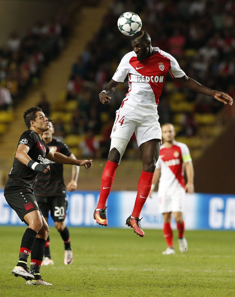  Bakayoko is a towering presence who likes to break up attacks and drive forwards with the ball at his feet