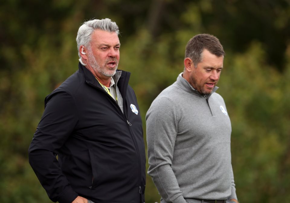  Lee Westwood did not win a single point playing under Darren Clarke in the Ryder Cup