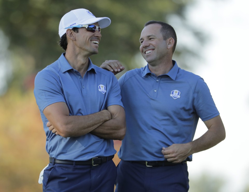  Rookie Rafa Cabrera-Bello got off to a winning start with Sergio Garcia