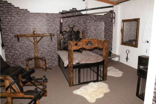  The sex dungeon where Jones was tortured