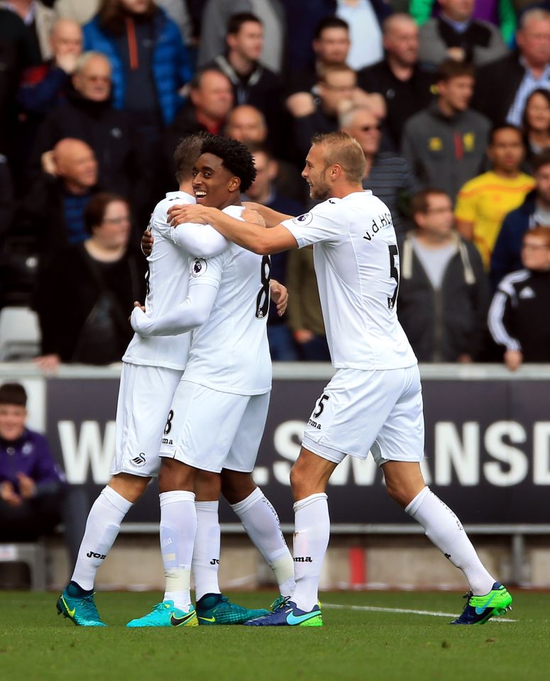  Leroy Fer has enjoyed a sensational start to the season with struggling Swansea