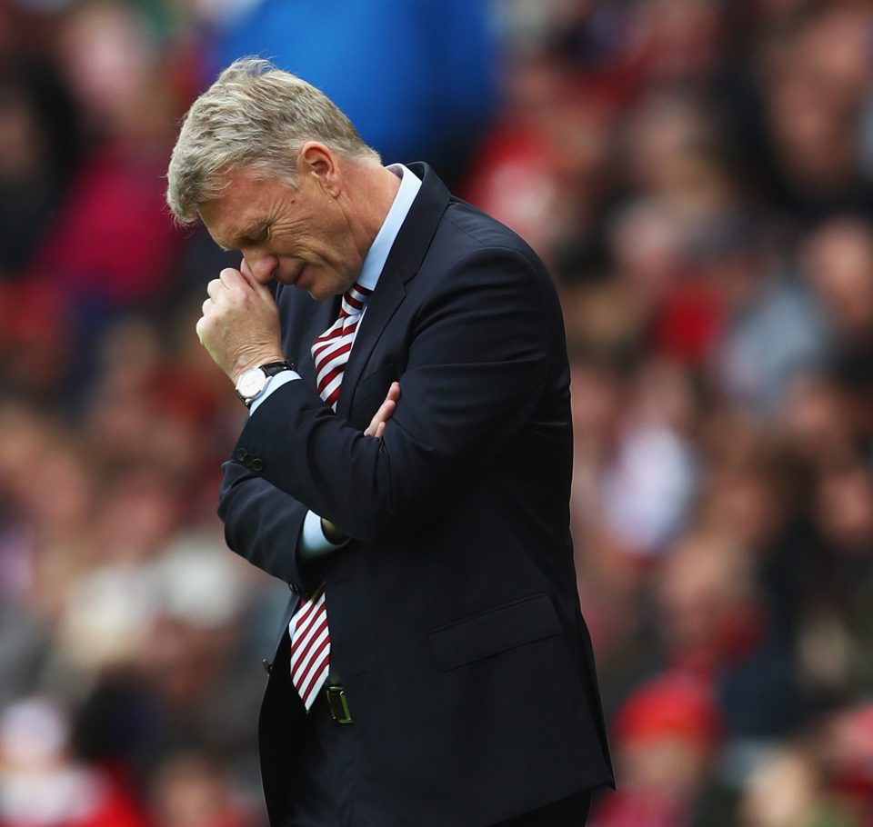  It has been nothing but misery for David Moyes this season