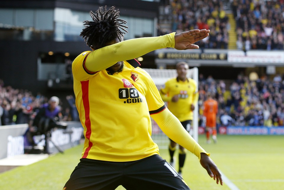  Isaac Success could face suspension for Watford if he is found to have feigned injury