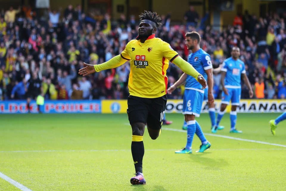  Isaac Success scored his first Watford goal