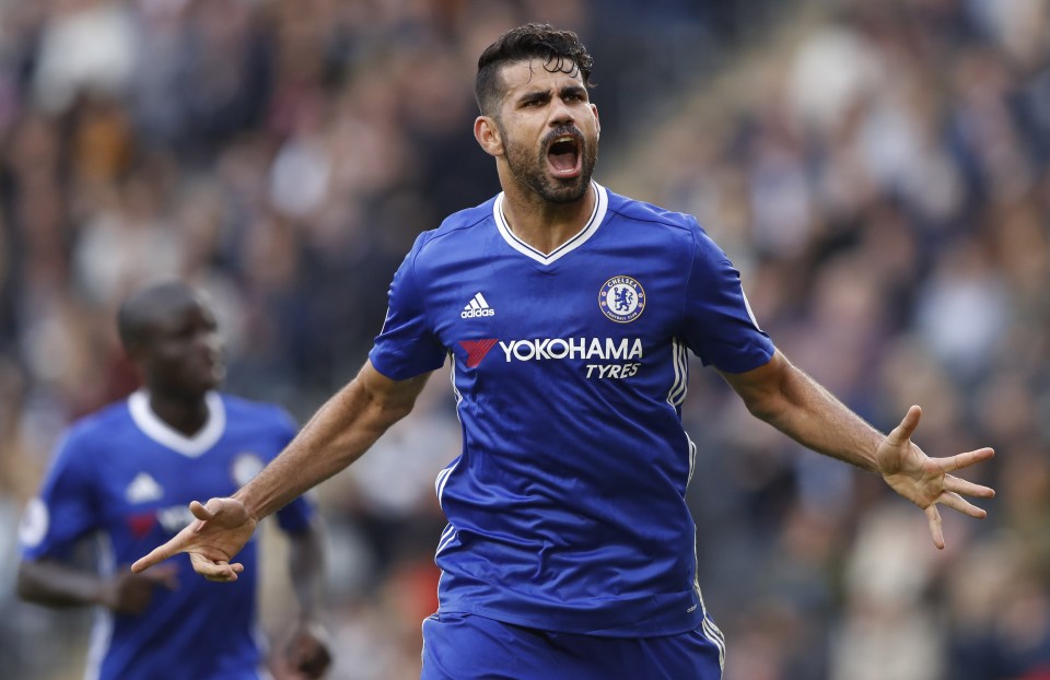  Can't be dropped. Diego Costa has scored six goals in the Premier League this season