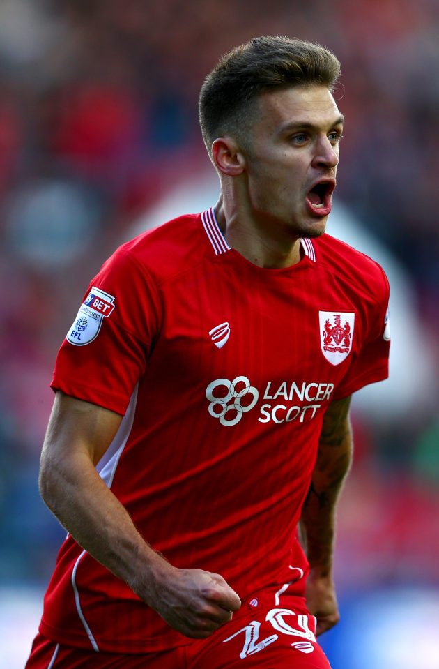  Paterson joined the Robins from Nottingham Forest in the summer and scored his first goal earlier this month