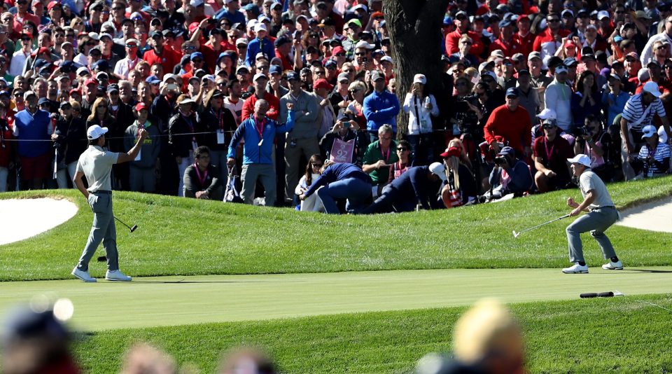  Rafa Cabrera-Bello and Sergio Garcia proved an inspired pairing