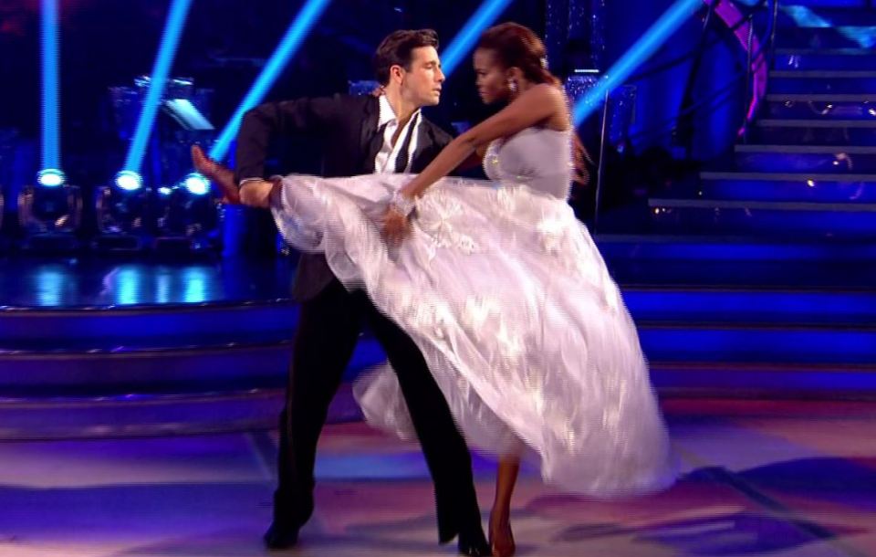  Danny and Oti performed to INXS song Never Tear Us Apart