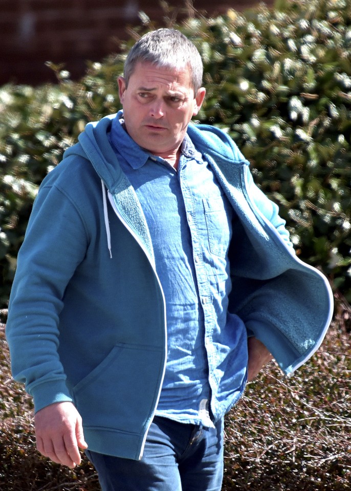  Peter Cooke, 48, was arrested at his home in Newquay after pleasuring himself in front of a teen and his mum