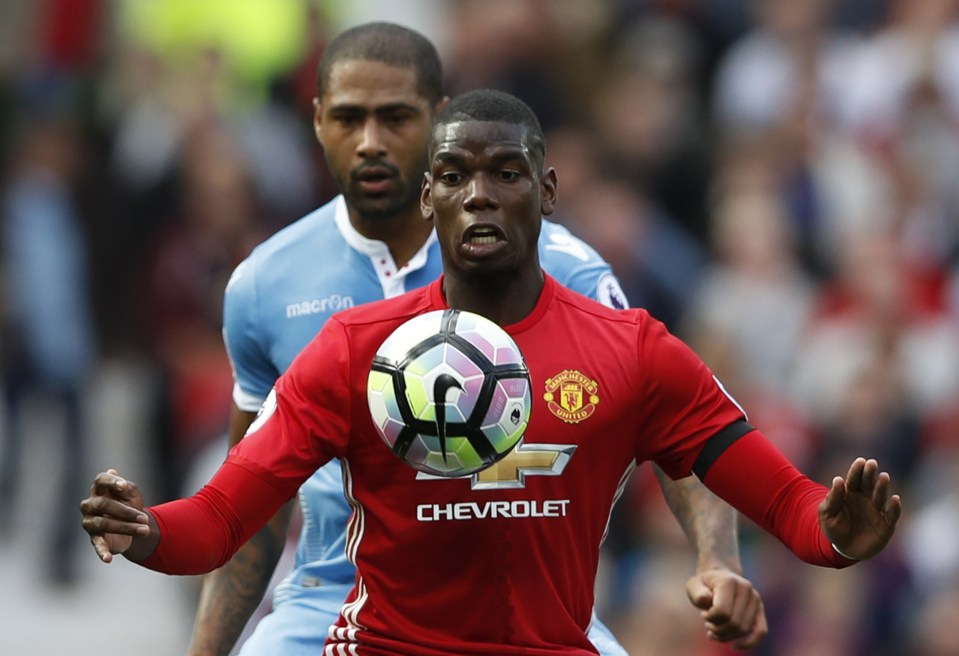  Paul Pogba had another frustrating first half for Manchester United