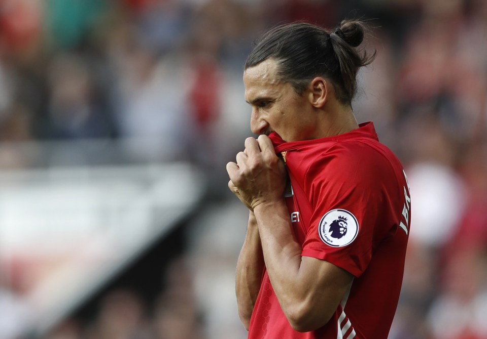  Zlatan Ibrahimovic has gone somewhat cold in front of goal after blistering start