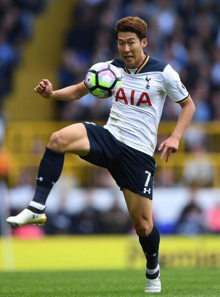  Heung-Min Son has shown how versatile the Spurs squad is