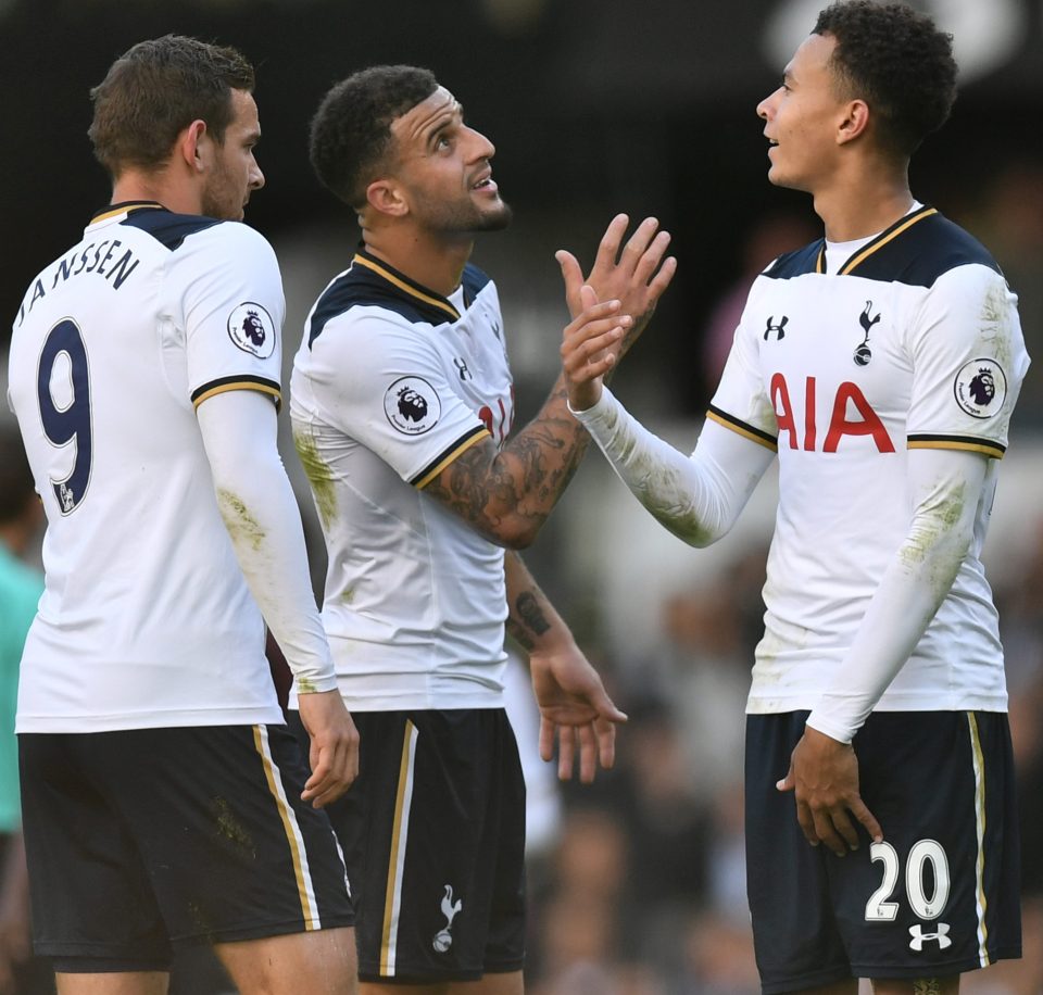  Dele Alli enjoys sealing a Spurs win that sent a huge message to their Prem title rivals