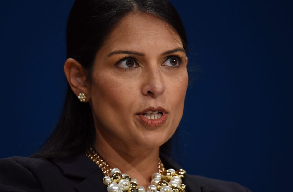  Priti Patel has ordered a freeze on Palestinian aid pending an investigation