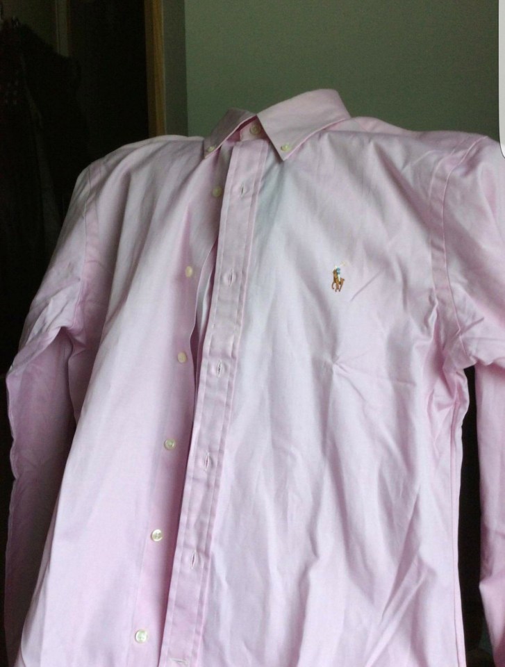  The pink Ralph Lauren shirt that Corrie McKeague was believed to have been wearing when he disappeared