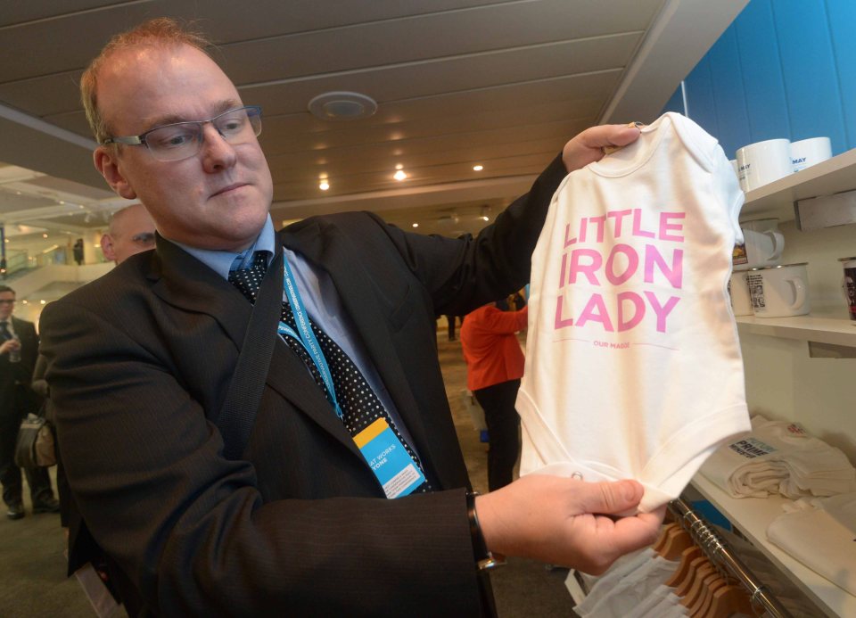  Merchandise at the Conservative Party conference shows Margaret Thatcher is still popular in the party