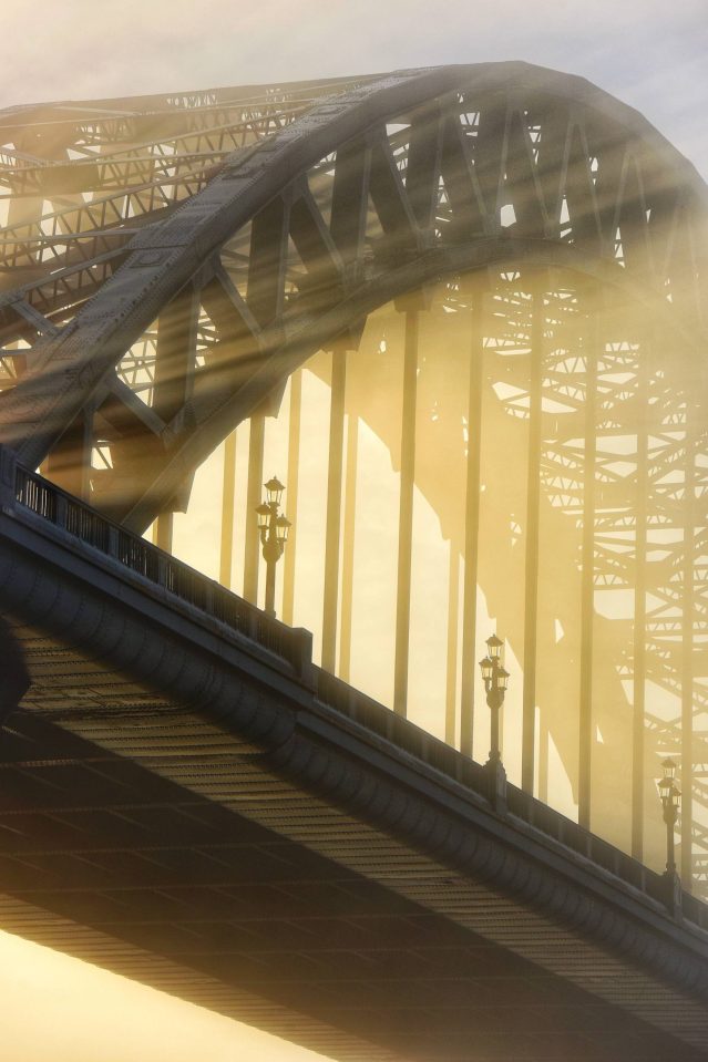  Locals awoke to fog on the Tyne this morning - but the weather is set to be fine and settled with sunshine breaking through the building cloud