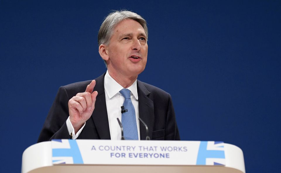  The Chancellor blasted the Labour Party and said the Tories are the 'true party for working people'