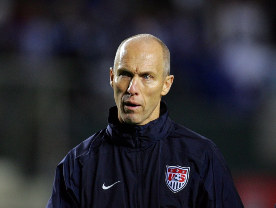  Bob Bradley's USA finished above England in their 2010 World Cup group