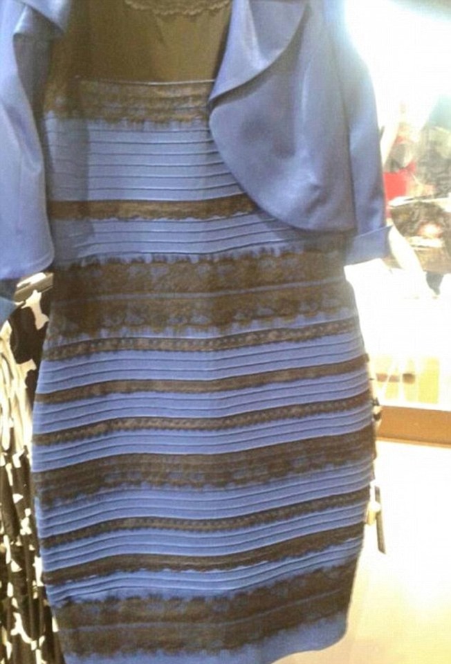  The online debate has been compared to the controversy over the blue and black dress... or is it gold and white?