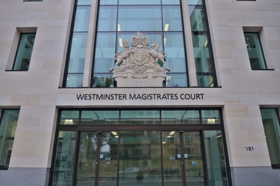  Last week at Westminster Magistrates court the man refused to leave the cells, citing his 'religious beliefs'