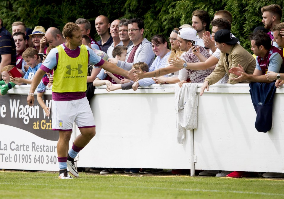  The Aston Villa legend admits that one day he will manage his beloved club