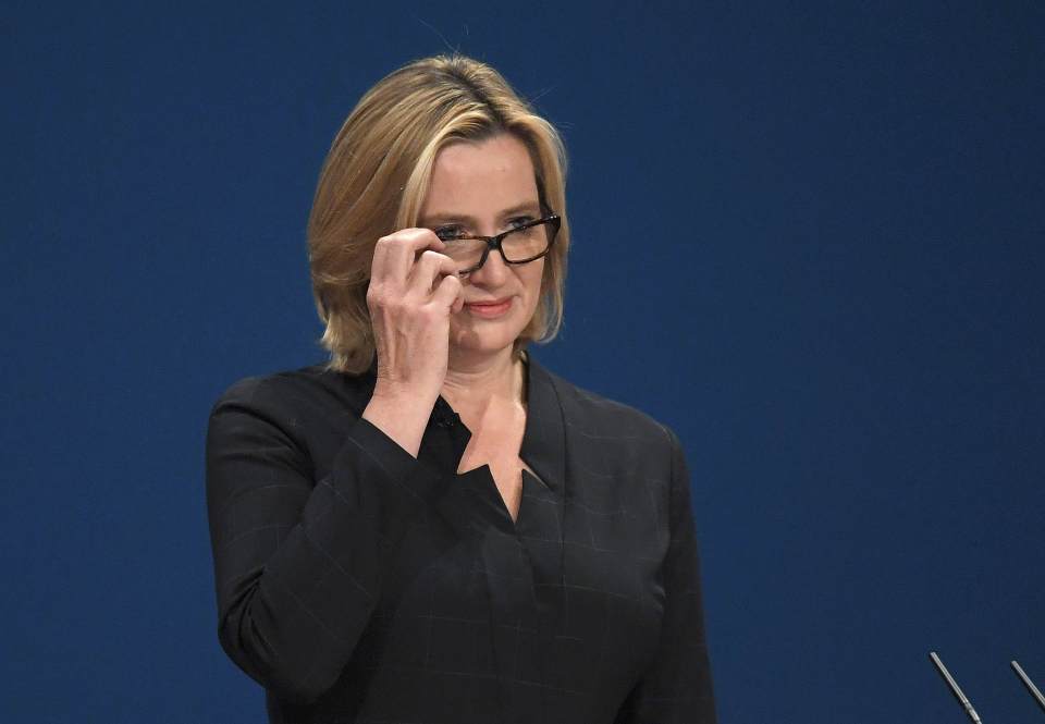  Home Secretary Amber Rudd introduced her package of measures to increase jobs for British workers at the Conservative Party conference