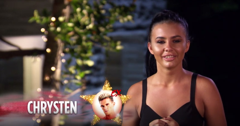  Chrysten has previously appeared on Ex on the Beach