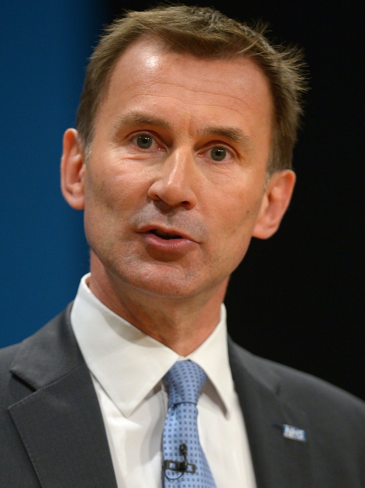  Jeremy Hunt ... Health Secretary announces plans to deter health tourists