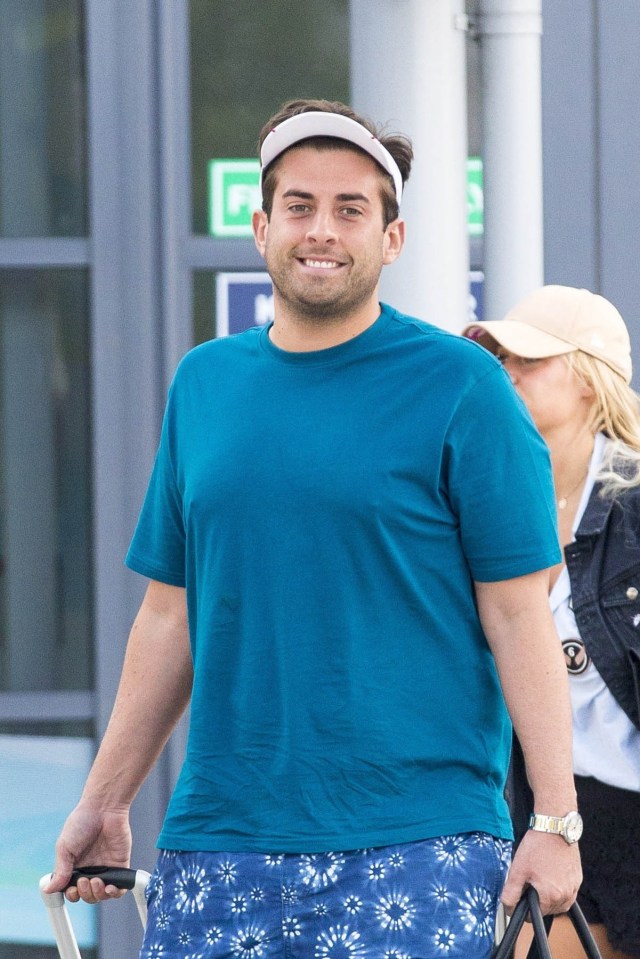  Arg wouldn't hide his cheeky grin