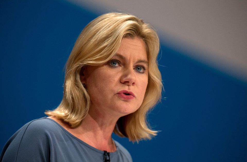  Education Secretary Justine Greening also branded Trump’s comments on groping women 'utterly crass'