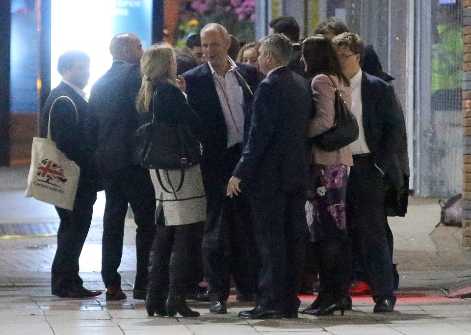  Tories from across the country descended on Birmingham for the conference with many sampling some of the city's bars and pubs on the last night