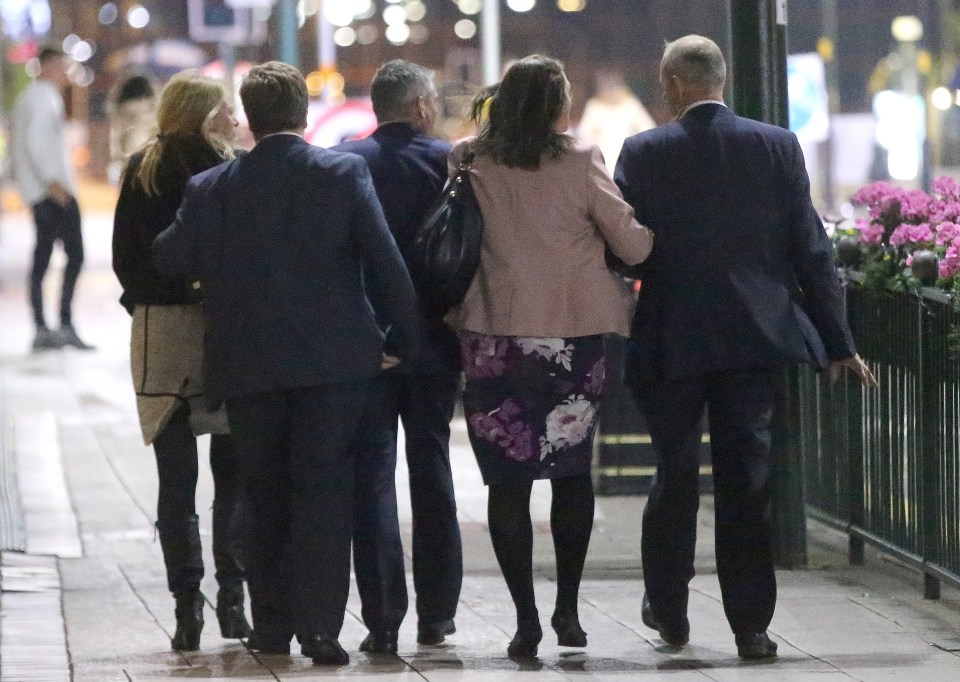  Tories of all ages were out last night as they marked the end of this year's conference which was Theresa May's first as Prime Minister