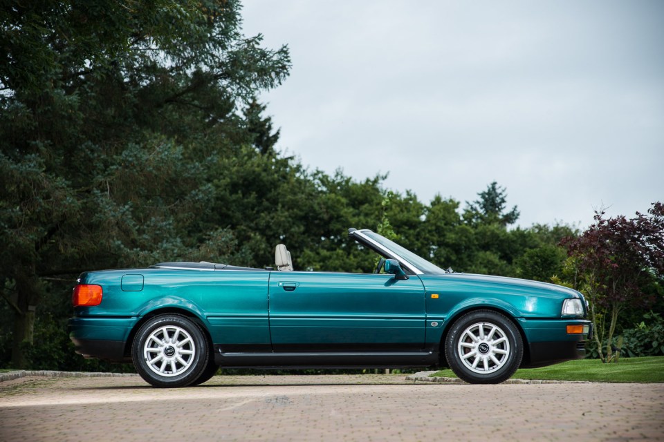  Di clocked up about 4,000 in the Cabriolet which will go under the hammer next month