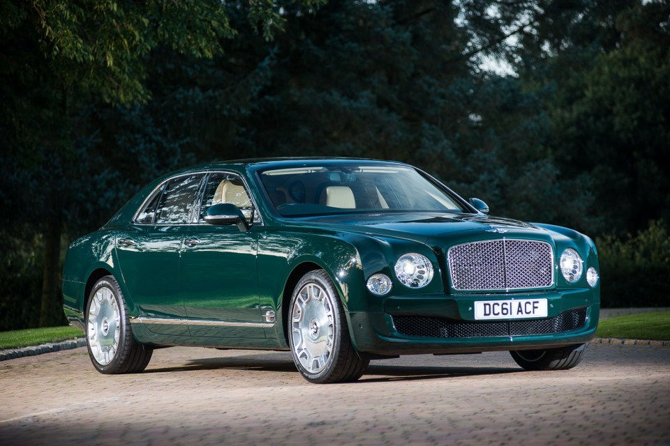  The Queen's Bentley Mulsanne has a quarter of a million pound price-tag